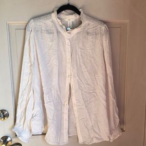 Cream colored muslin fabric, very soft